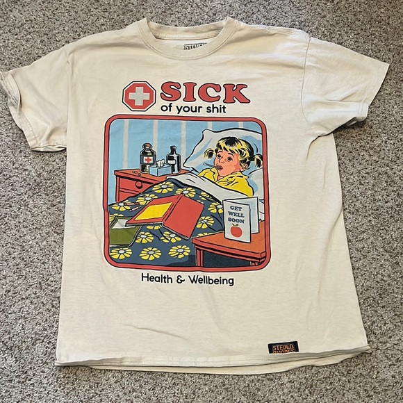Steven Rhodes graphic tee - Picture 1 of 3